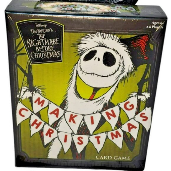 DISNEY TIM BURTON'S NIGHTMARE BEFORE CHRISTMAS CARD GAME NEW Cards Sealed FUNKO - Picture 7 of 7